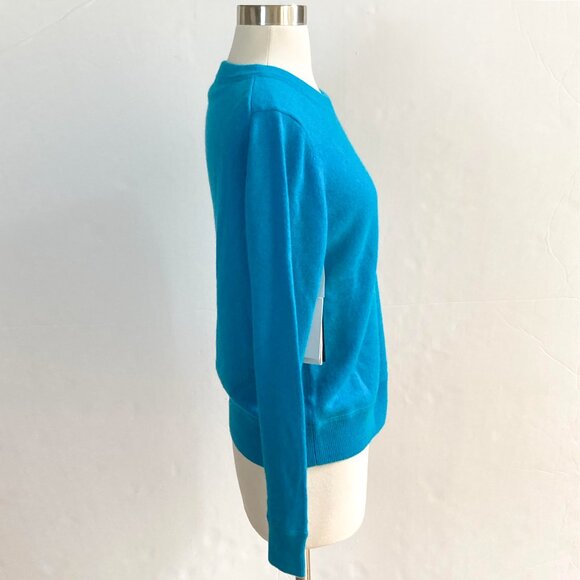 NWT ★: ARITZIA/TNA "Keely" Cashmere Sweater, Blue, S - Picture 3 of 13